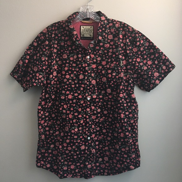 Other - Red rose short sleeve